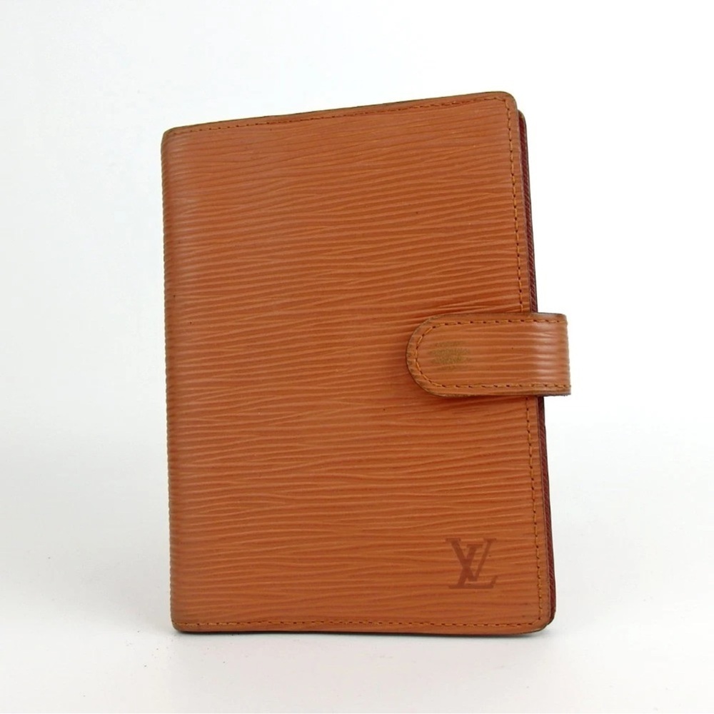 LOUIS VUITTON R20053 Epi Agenda PM Notebook cover leather